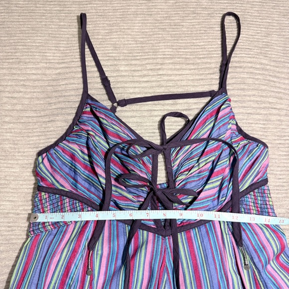 Free People Dream Weaver Maxi Dress in Aqua Combo - Picture 5 of 7